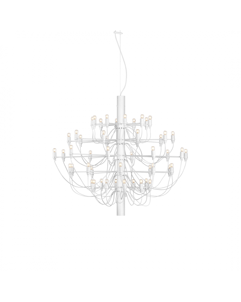 Flos - Suspension 2097/50 Blanc | Sceneo - L'art de la lumière