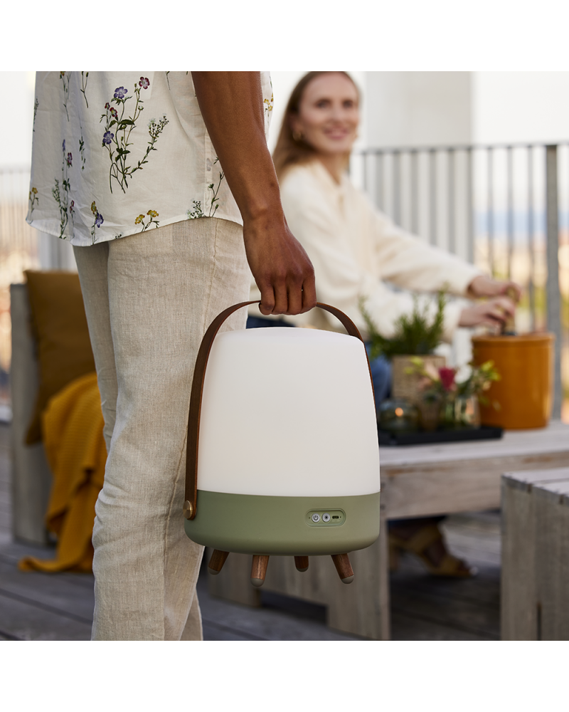Lampe rechargeable Lite-Up Play 2.0 Vert - KOODUU | SCENEO